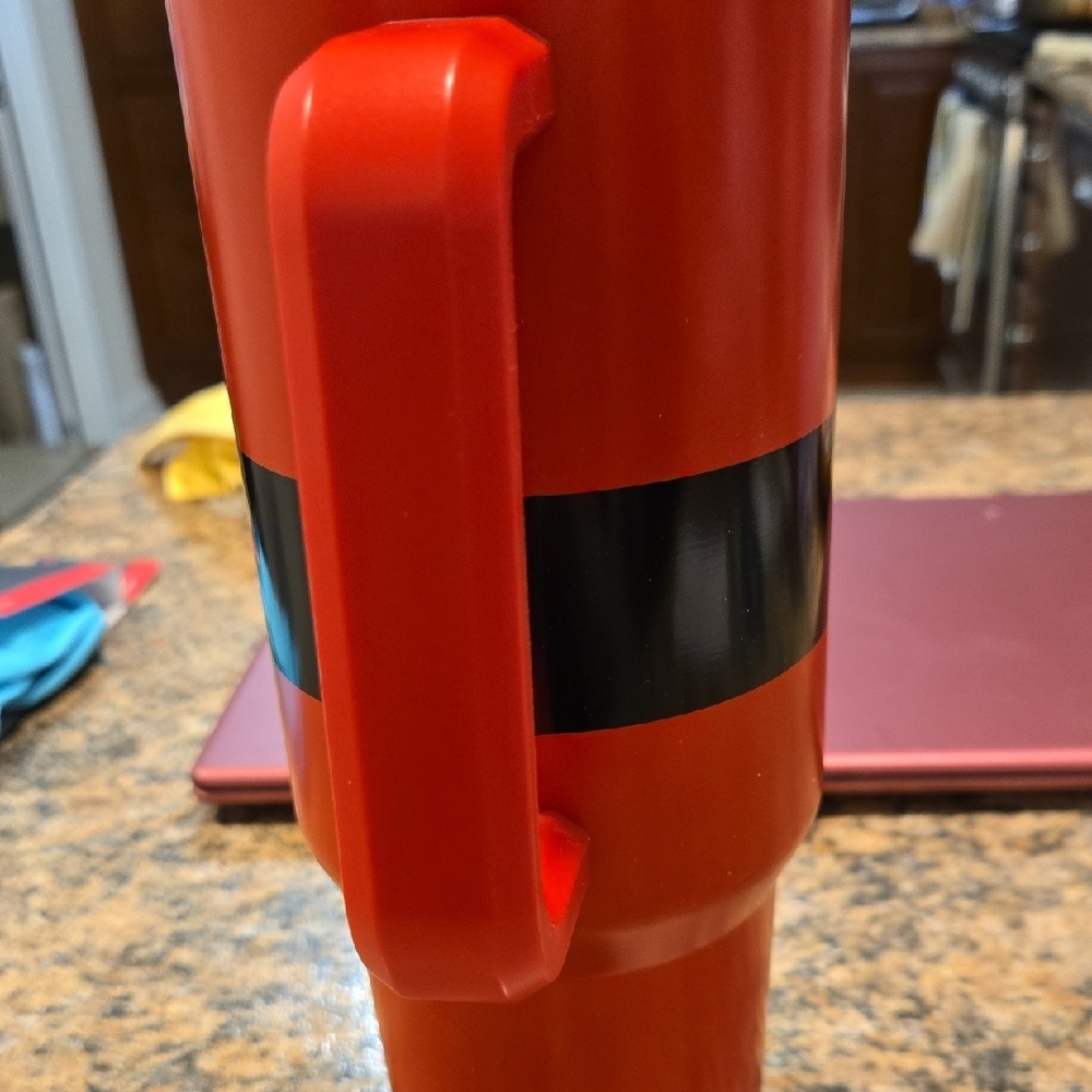 Hallmark Red Tumbler with Santa Belt Design - Picture 4 of 5